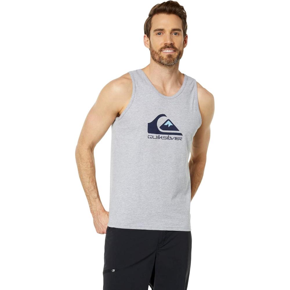 image:imageQuiksilver Mens Mens Big Logo Tank Tee ShirtAthletic Heather