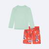 Quiksilver Boys 2 Pc Swim Shirt/Short(Blue)