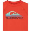 Quiksilver Boys 2 Pc Swim Shirt/Short(Red)