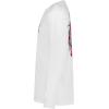 Quiksilver Boys’ Long Sleeve Logo Graphic T-Shirt(Snow White Sting)