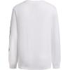 Quiksilver Boys’ Long Sleeve Logo Graphic T-Shirt(White Thousand)