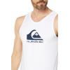 Quiksilver Men’s Men’s Big Logo Tank Tee Shirt(White)