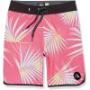 Quiksilver Boys’ Surfsilk Scallop YTH 17 Boardshort Swim Trunk(Shocking Pink)
