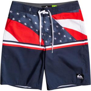 Quiksilver Boys Everyday USA YTH 17 Boardshort Swim Trunk Bathing Suit(Navy Blazer)