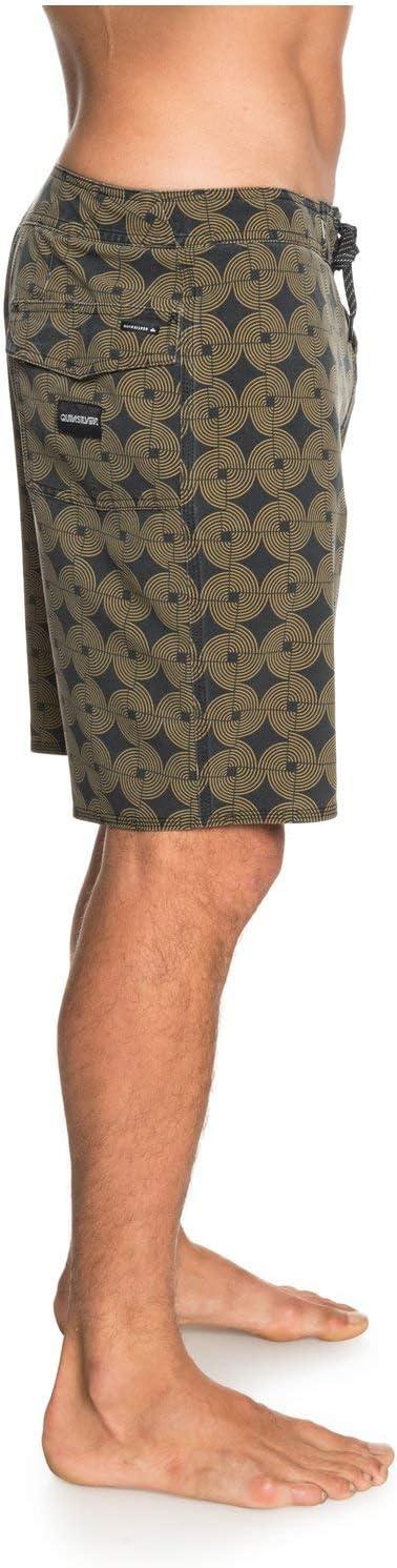 image:imageQuiksilver Mens Standard Highline Threads amp Fins 19 Boardshort Swim TrunkDull Gold