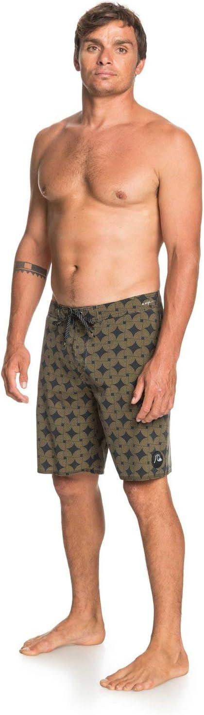 image:imageQuiksilver Mens Standard Highline Threads amp Fins 19 Boardshort Swim TrunkDull Gold