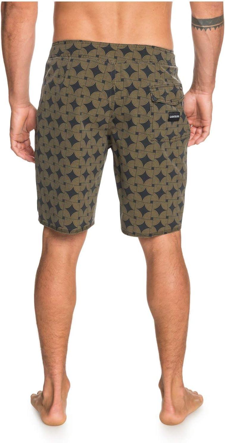 image:imageQuiksilver Mens Standard Highline Threads amp Fins 19 Boardshort Swim TrunkDull Gold