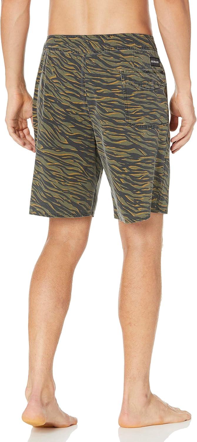 image:imageQuiksilver Mens Standard Highline Threads amp Fins 19 Boardshort Swim TrunkKalamata