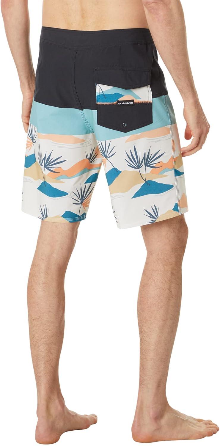 image:imageQuiksilver Mens Surfsilk Panel 20 Boardshort Swim Trunk Bathing SuitIron Gate