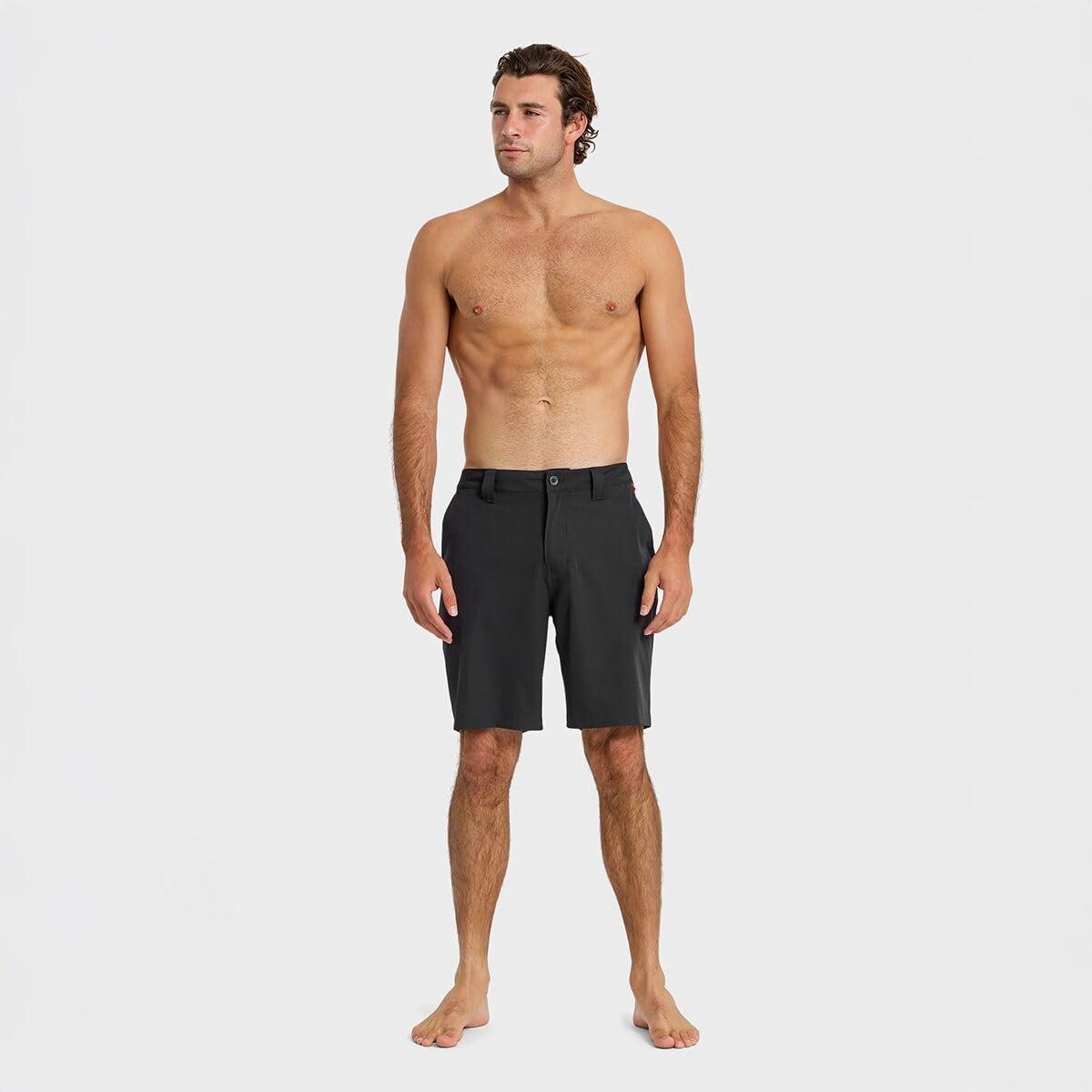 image:imageQuiksilver Mens Union Amphibian 20 Hybrid Short Black 38