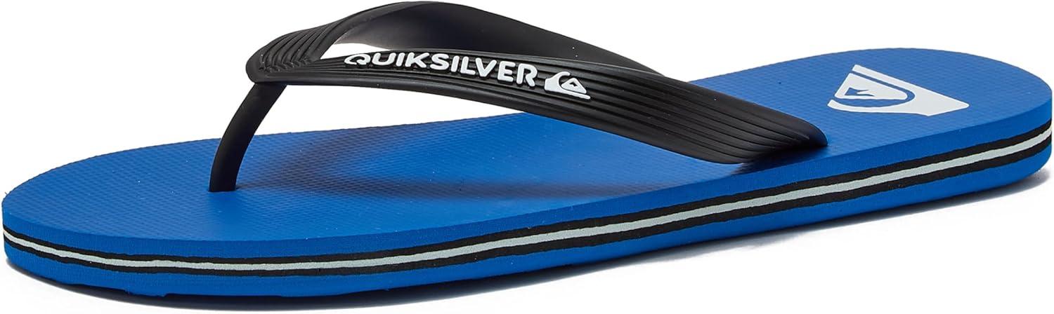 image:imageQuiksilver Youth Monkey Wrench Flip Flop Sandal Little KidBig KidBlackBlueBlack