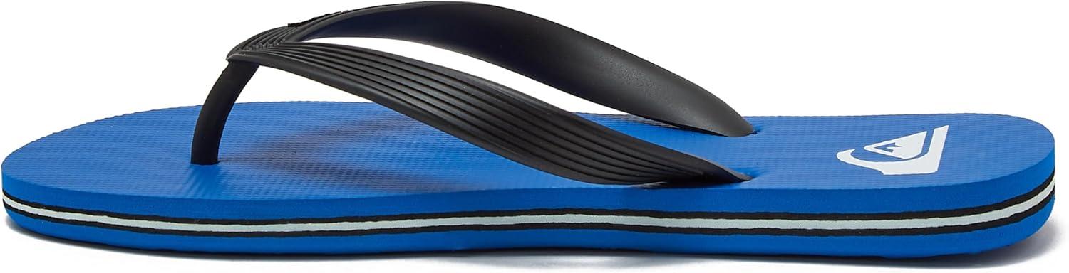 image:imageQuiksilver Youth Monkey Wrench Flip Flop Sandal Little KidBig KidBlackBlueBlack