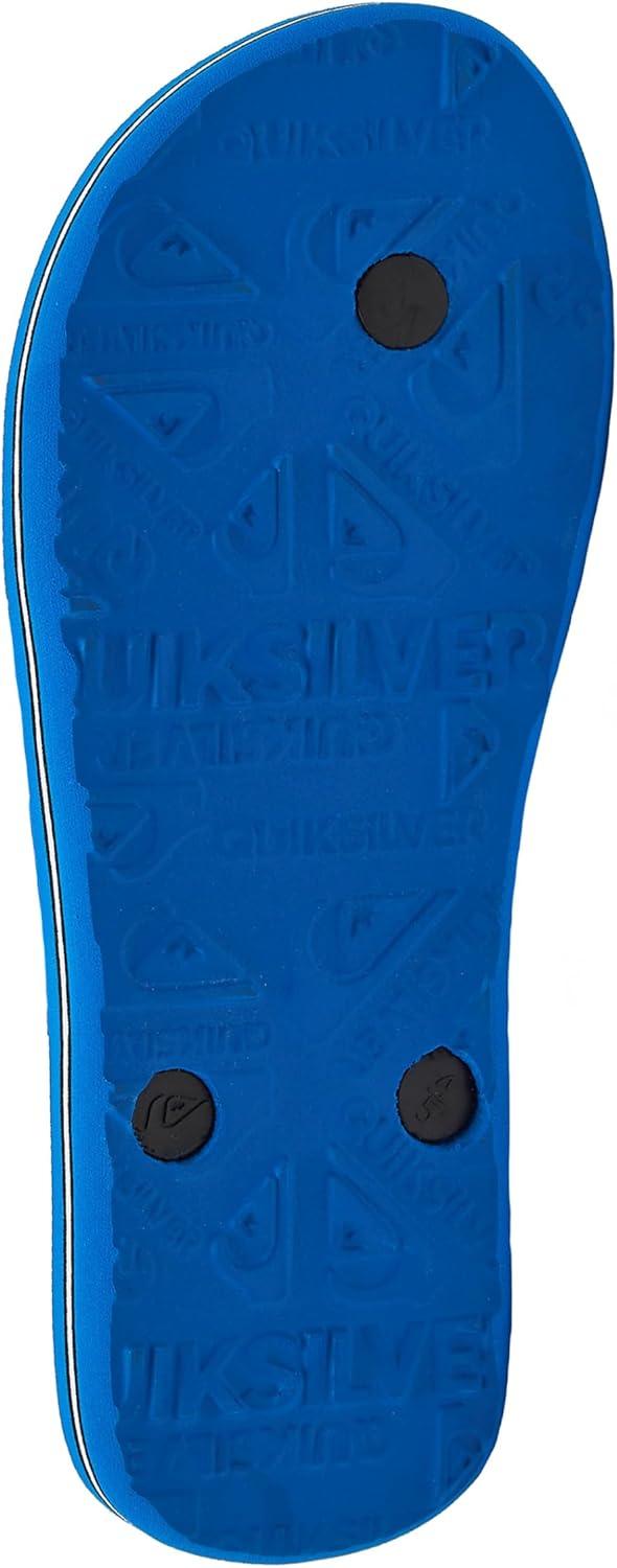 image:imageQuiksilver Youth Monkey Wrench Flip Flop Sandal Little KidBig KidBlackBlueBlack