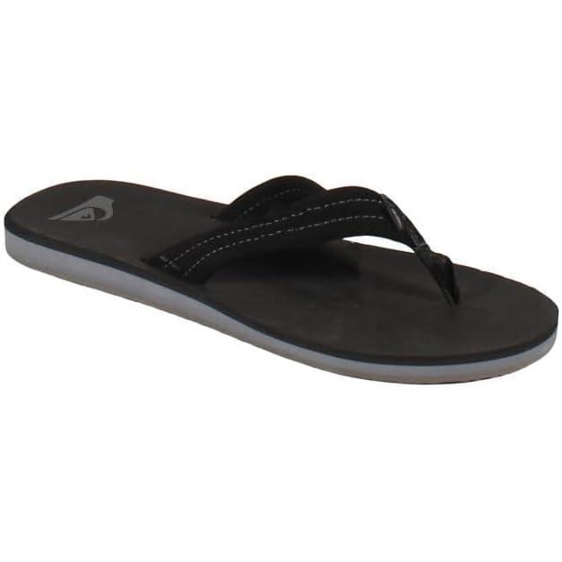 image:imageQuiksilver Carver Suede Sandal BlackDark GreyBlack 14