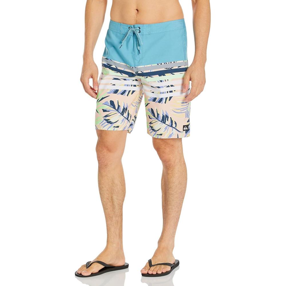 image:imageQuiksilver Mens Standard Everyday Swell Vision 20 Boardshort Swim Trunk Bathing SuitDelph Blue