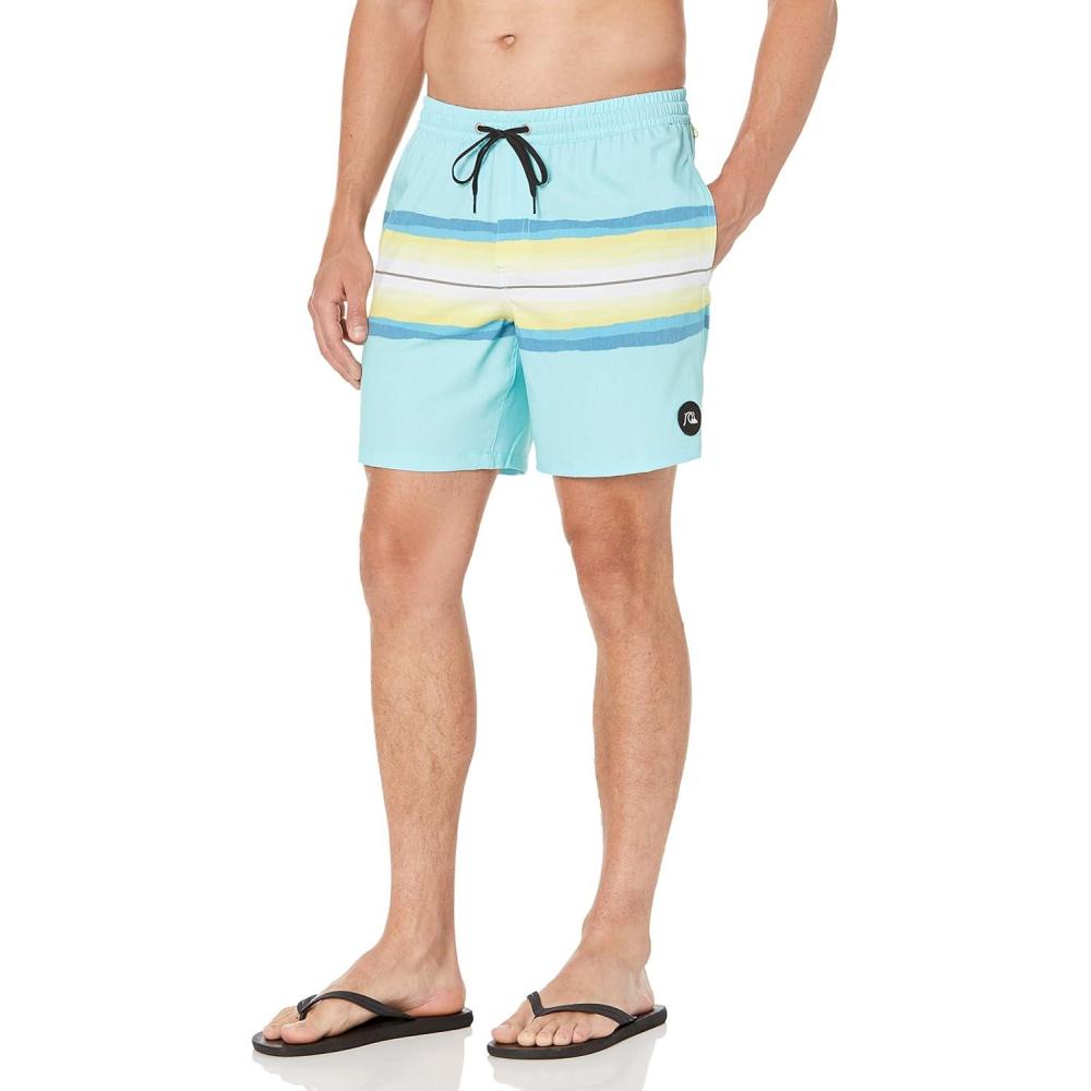 image:imageQuiksilver Mens Standard Resin Tint Pcs 17nb Volley Swim Trunk Bathing SuitAngel Blue