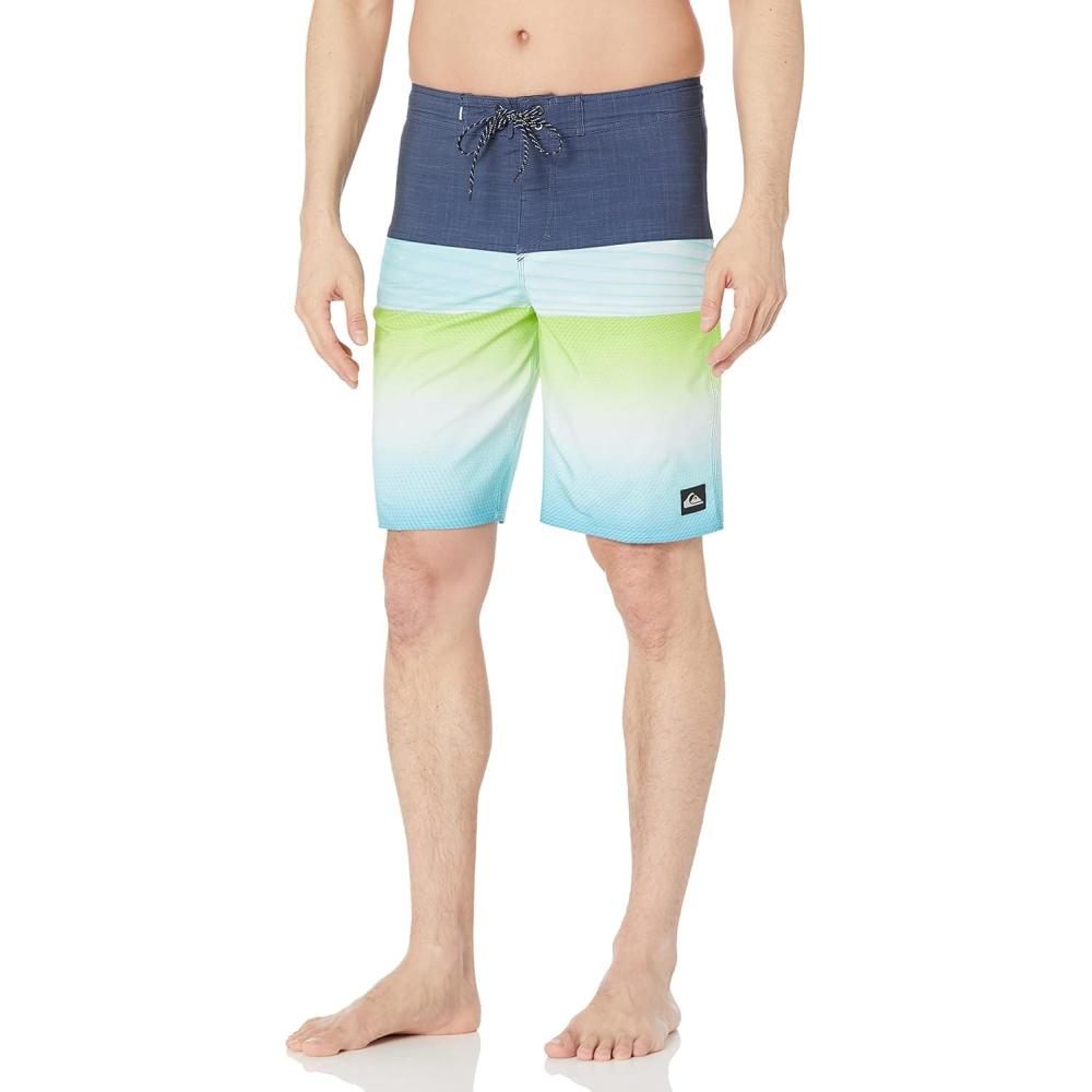 image:imageQuiksilver Mens Standard Surfsilk Panel 20 Boardshort Swim TrunkNavy Blazer