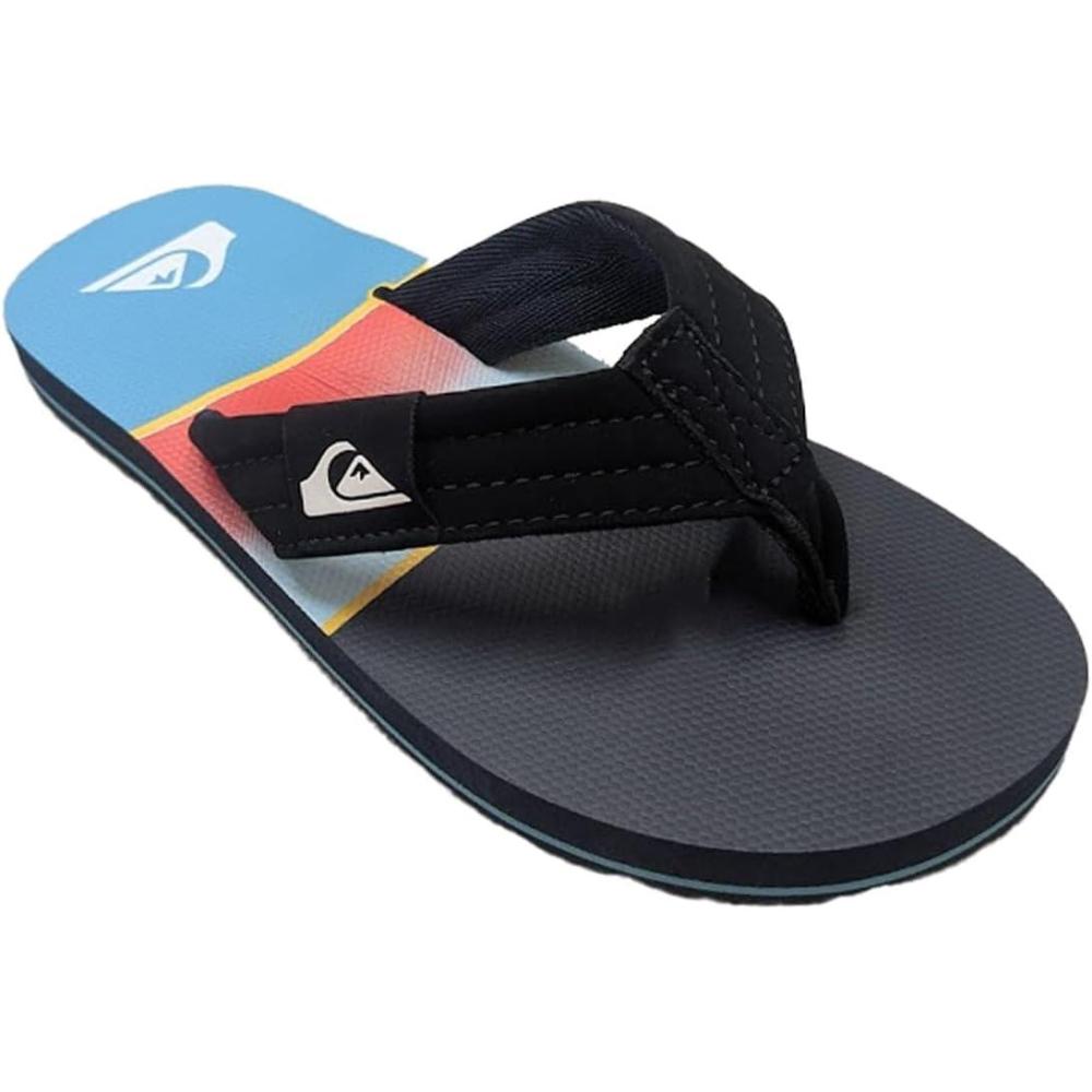 image:imageQuiksilver Moncata Layback Boys Sandal BlackRedDark Blue
