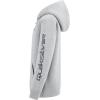 Quiksilver Boys’ Full-zip Sherpa Lined Fleece Hoodie Sweatshirt(Gray Heather)