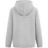 Quiksilver Boys’ Full-zip Sherpa Lined Fleece Hoodie Sweatshirt(Gray Heather)