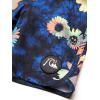 Quiksilver Boys’ Highline Sprayed Daisy 14 Boardshort Swim Trunk(Dazzling Blue)