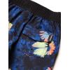 Quiksilver Boys’ Highline Sprayed Daisy 14 Boardshort Swim Trunk(Dazzling Blue)