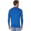 Quiksilver Men’s DNA Bubble Logo Long Sleeve Surf Tee Rashguard(Monaco Blue)