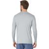 Quiksilver Men’s DNA Bubble Logo Long Sleeve Surf Tee Rashguard(Quarry)
