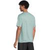 Quiksilver Men’s DNA Logo Surf Tee Shorts Sleeve Surf Tee(Jade Heather)