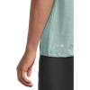 Quiksilver Men’s DNA Logo Surf Tee Shorts Sleeve Surf Tee(Jade Heather)