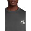 Quiksilver Men’s DNA Logo Surf Tee Shorts Sleeve Surf Tee(Phantom Heather)