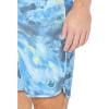 Quiksilver Mens Ocean Scallop 18 Boardshort Swim Trunk Bathing Suit(Ocean)