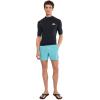 Quiksilver Men’s Standard Everyday Upf50 Short Sleeve Surf Tee, Black
