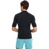 Quiksilver Men’s Standard Everyday Upf50 Short Sleeve Surf Tee, Black