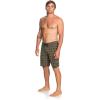 Quiksilver Men’s Standard Highline Threads & Fins 19 Boardshort Swim Trunk(Dull Gold)