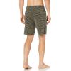 Quiksilver Men’s Standard Highline Threads & Fins 19 Boardshort Swim Trunk(Kalamata)