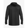 Quiksilver Men’s Urban Dredge Hooded Long Sleeve Surf Tee(Black)