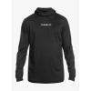Quiksilver Men’s Urban Dredge Hooded Long Sleeve Surf Tee(Black)
