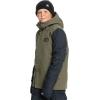 Quiksilver Ridge Kids Jacket Grape Leaf Sz M (12)