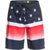 Quiksilver Slab 20 Inch Length Stretch Boardshort Swim Short(Navy Blazer)