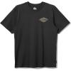 Quiksilver – Mens Brushwork Mt0 Short Sleeve Graphic T-Shirt(Black)