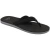Quiksilver Carver Suede Sandal – Black/Dark Grey/Black – 14