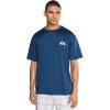 Quiksilver Men’s Everyday Short Sleeve Surf Tee(Dark Denim)