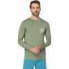 Quiksilver Mens Everyday Surf Tee Ls Long Sleeve Rashguard Surf Tee(Sea Spray)