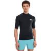 Quiksilver Men’s Standard Everyday Upf50 Short Sleeve Surf Tee, Black
