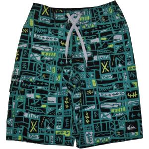 Quiksilver Big Boys Multi Color Printed Board Short(Multi Color)