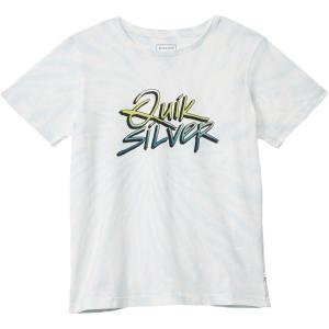 Quiksilver Boy’s Draft Message Short Sleeve (Toddler/Little Kids)(Snow White)
