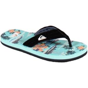 Quiksilver Boy’s Moncata Layback Sandal – Aqua/Black – Toddler 13