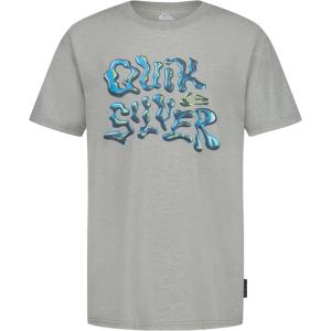 Quiksilver Boys’ Short Sleeve Screen Print Graphic T-Shirt, Soft & Comfortable, Regular Fit(Iceberg Spill)