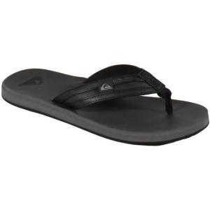 Quiksilver Carver Squish Sandal – Dark Grey – 13